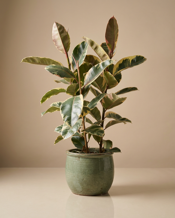 White Rubber Plant